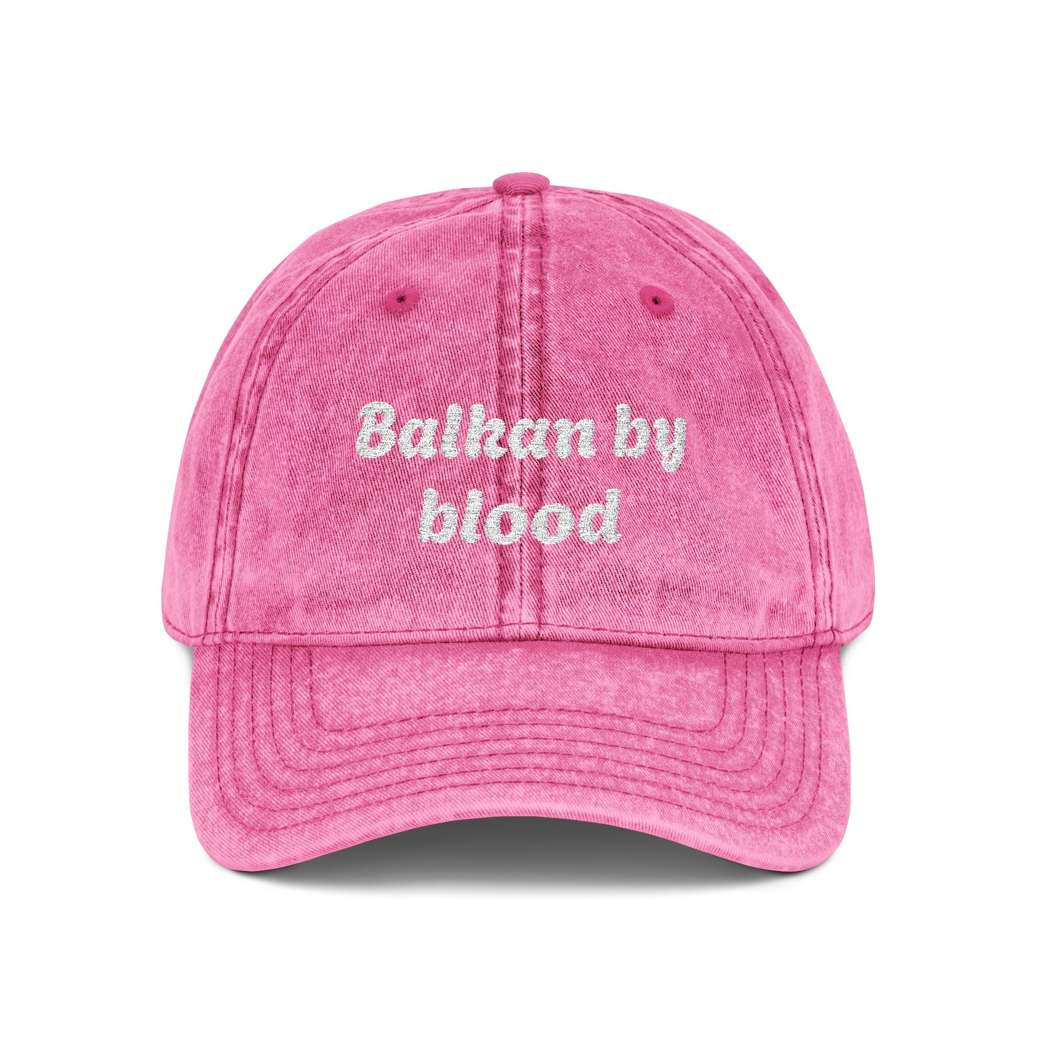Balkan by blood Cap | Vintage Embroidered Baseball Hat