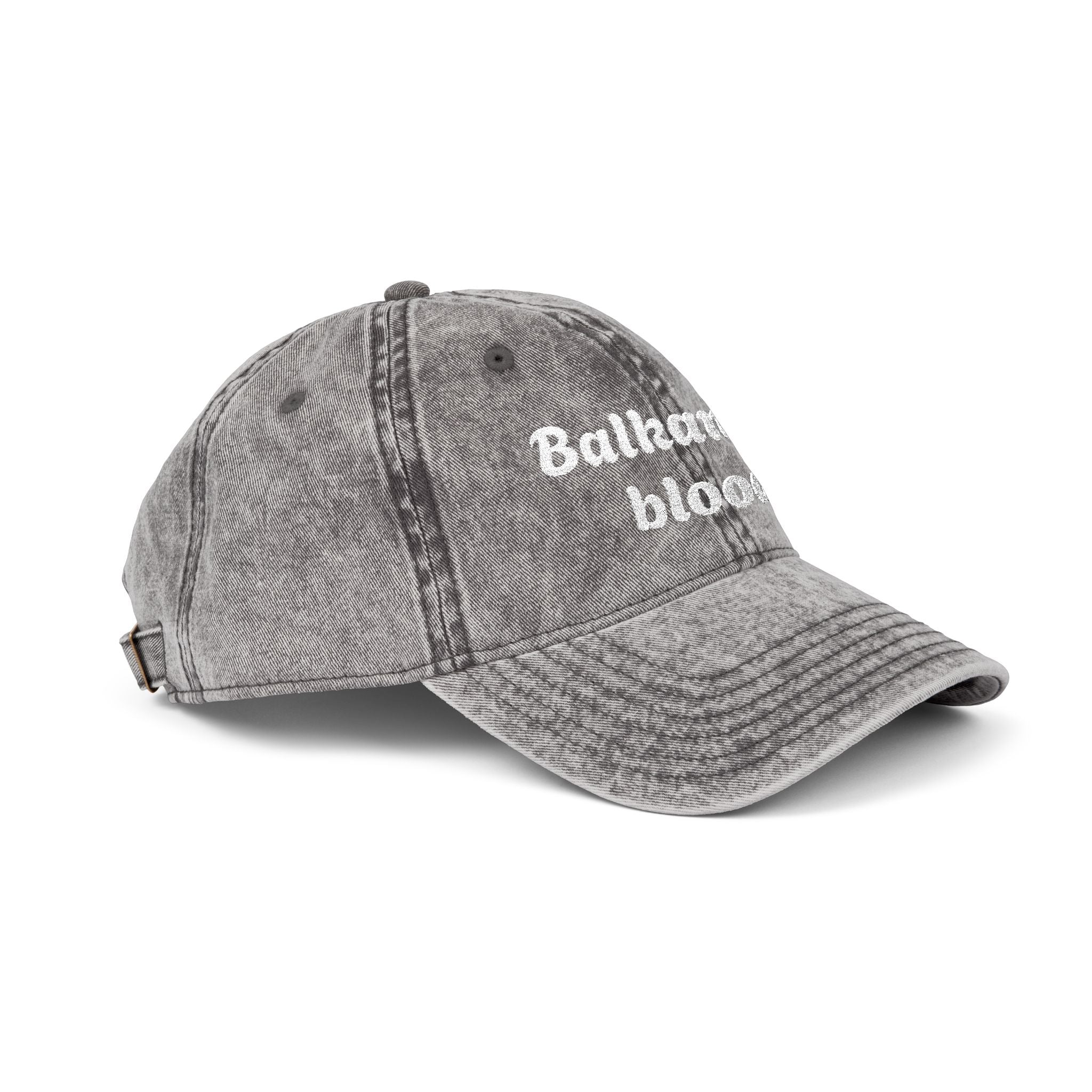 Balkan by blood Cap | Vintage Embroidered Baseball Hat
